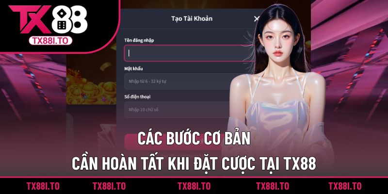 Những bước cơ bản để thiết lập cơ cấu TX88