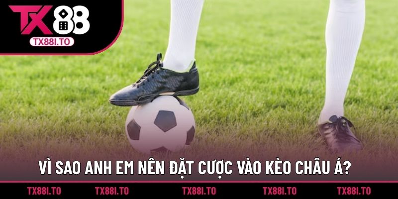 Vì sao anh em nên đặt cược vào kèo châu Á?