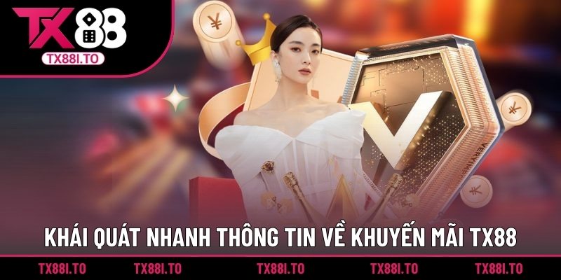 Khái quát nhanh thông tin về khuyến mãi TX88