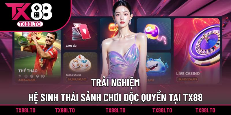 Hệ sinh thái đa dạng, đỉnh của chóp từ TX88