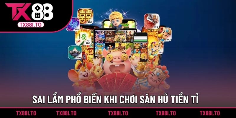 Sai lầm phổ biến khi chơi săn hũ tiền tỉ
